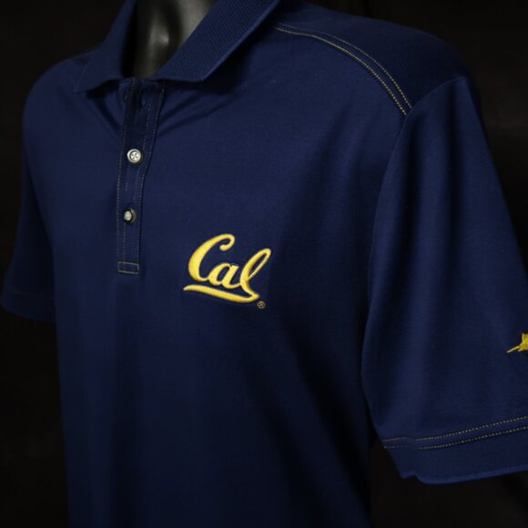 Cal Bears Tommy Bahama Kingdom Blue Clubhouse Alumni Polo (M) NEW!!! 🏈 - Picture 4 of 10